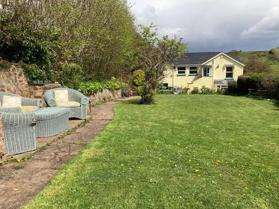 Charming Countryside Cottage Ground Floor Apartment In Combeinteignhead Devon Bishopsteignton Bagian luar foto